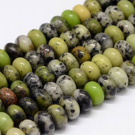 Natural Serpentine Beads Strands G-N0170-001-10mm-1