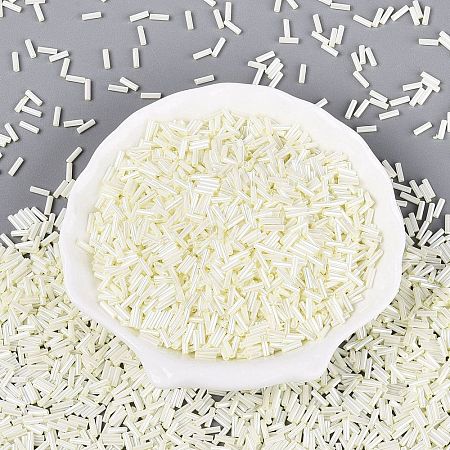 FGB Grade A Glass Round Bugle Beads SEED-Q040-06A-03-1