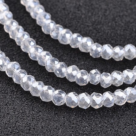Electroplate Glass Beads Strands EGLA-P018-2mm-AB01-1