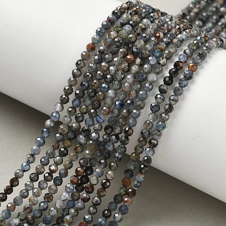 Natural Kyanite Beads Strands G-Z104-B01-3mm-B-1