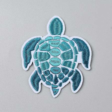 Polyester Computerized Embroidery Iron on/Sew on Patches PATC-WH0014-18I-1