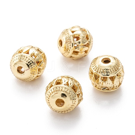Alloy Hollow Beads X1-PALLOY-P238-05G-RS-1