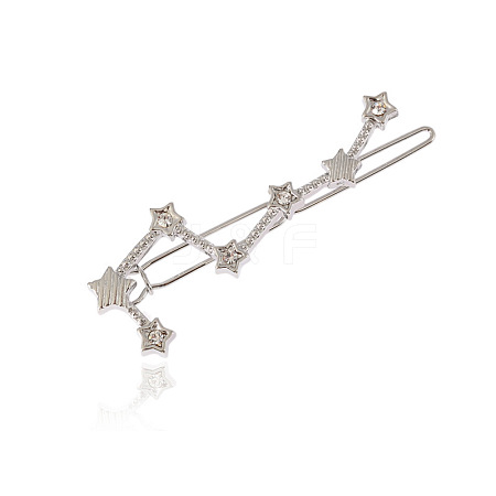 Alloy Alligator Hair Clips PW-WG46689-02-1