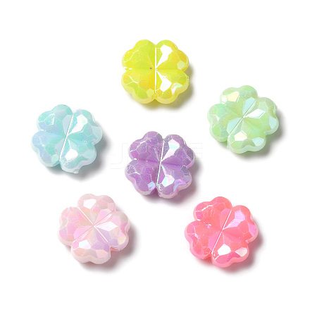 Opaque Acrylic Beads MACR-F074-03-1