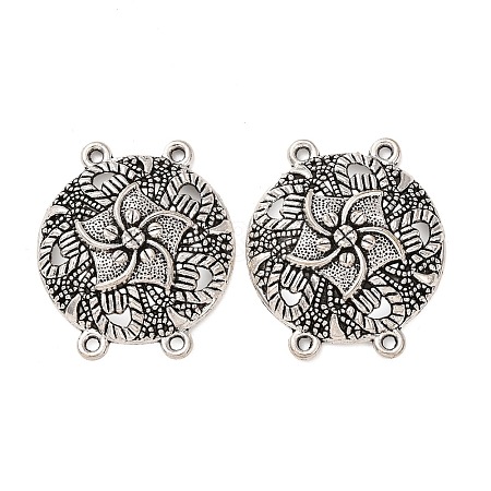 Tibetan Style Alloy Multi-Strand Links FIND-C094-15AS-1