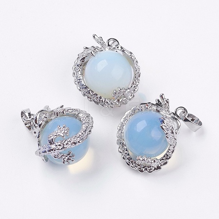 Opalite Pendants G-F228-04K-RS-1