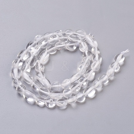 Natural Quartz Crystal Beads Strands G-F575-18L-1