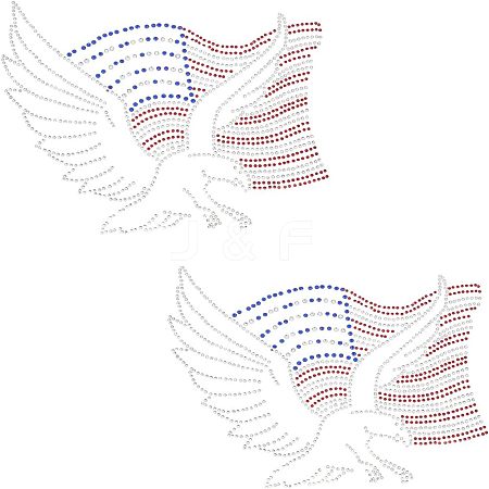 Glitter Hotfix Rhinestone DIY-WH0259-95-1