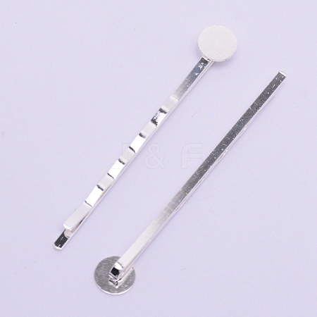 Iron Hair Bobby Pin Findings IFIN-WH0053-37S-1