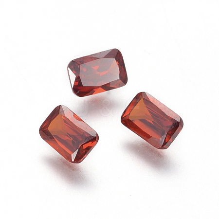 Cubic Zirconia Pointed Back Cabochons ZIRC-G154-D-01-1