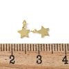 925 Sterling Silver Star Charms STER-M099-04G-3
