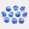 Faceted Glass Rhinestone Charms RGLA-F051-12mm-206-1