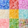 93G Frosted Acrylic Bead Caps FACR-YW0001-10I-2