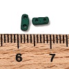 2-Hole Baking Paint Glass Seed Beads SEED-S023-17A-14-3