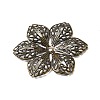 Iron Filigree Pendants & Filigree Joiners Links & Beads Caps IFIN-TA0001-25-2