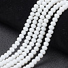 Opaque Solid Color Glass Beads Strands LS-EGLA-A034-P6mm-D01-1