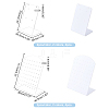 8Pcs 4 Style Acrylic Earring Stands Displays EDIS-FG0001-51-2