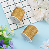 2 Rolls Round PET Metallic Thread MCOR-TADJ0001-01C-01-5