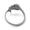 Non-Tarnish 201 Stainless Steel Finger Rings RJEW-G278-30P-3