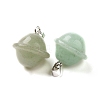 Natural Green Aventurine Pendants G-B041-01P-14-2