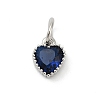 Brass Micro Pave Cubic Zirconia Pendants KK-H204-01P-01-1