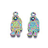 Rainbow Color Alloy Pendants PALLOY-N156-217-2