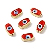 Handmade Evil Eye Lampwork Beads LAMP-D016-02LG-01-1