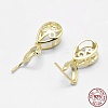 925 Sterling Silver Pendant Bails STER-E050-36G-B-3