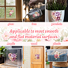 3 Sheets 3 Styles PVC Waterproof Decorative Stickers DIY-WH0404-080-8