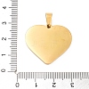 304 Stainless Steel Pendant LS-STAS-M062-01G-G-3