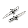 316 Surgical Stainless Steel Pendants LS-STAS-G349-13AS-2