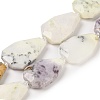 Natural White African Opal Beads Strands G-P548-B09-01-1