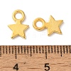 Tibetan Style Alloy Stamping Blank Tag Charms Pendants X-TIBEP-A123046-G-FF-3