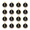 Golden Plated Alloy Charms ENAM-S118-02I-2