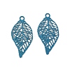 Spray Paint 430 Stainless Steel Pendants STAS-C153-14D-1