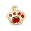 Alloy Enamel Charms PALLOY-K020-22G-01-1