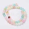 Natural Colorful Green Jade Beads Strands G-G757-01-8mm-3