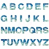 26Pcs 26 Styles Transparent Epoxy Resin Pendants CRES-YW0002-28K-1