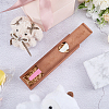 1Pc Rectangle Wooden Pregnancy Test Keepsake Slider Boxes CON-WR0001-18-4