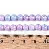 Anti-Tarnish Electroplate Glass Beads Strands GLAA-N010-6mm-07-2