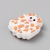 Halloween Themed PVC Plastic Beads SIL-SZC0005-14M-2