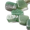 Natural Green Aventurine Beads Strands G-P528-K05-01-3