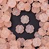 Frosted Transparent Acrylic Beads X1-OACR-P029-19B-02-1