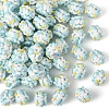 Opaque Acrylic Beads SACR-YW0002-78A-04-1