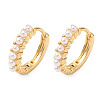 Brass Hoop Earrings EJEW-D337-14A-G-4