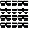 30Pcs Plastic Ladder Lock Slider Buckles KY-CY0001-23B-1