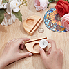 Wood Candle Holder DIY-WH0699-09B-3