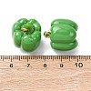 Imitation Vegetable Resin Pendants RESI-K033-03A-02-3