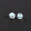 Acrylic Beads MACR-WH0007-09B-1