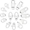 14Pcs 7 Style Polished 316 Surgical Stainless Steel Lobster Claw Clasps STAS-UN0023-46-1